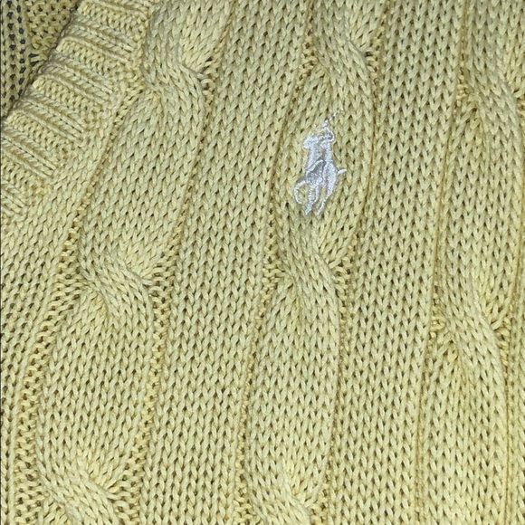 Yellow, Polo Ralph Lauren, oversized sweater - Picture 2 of 2